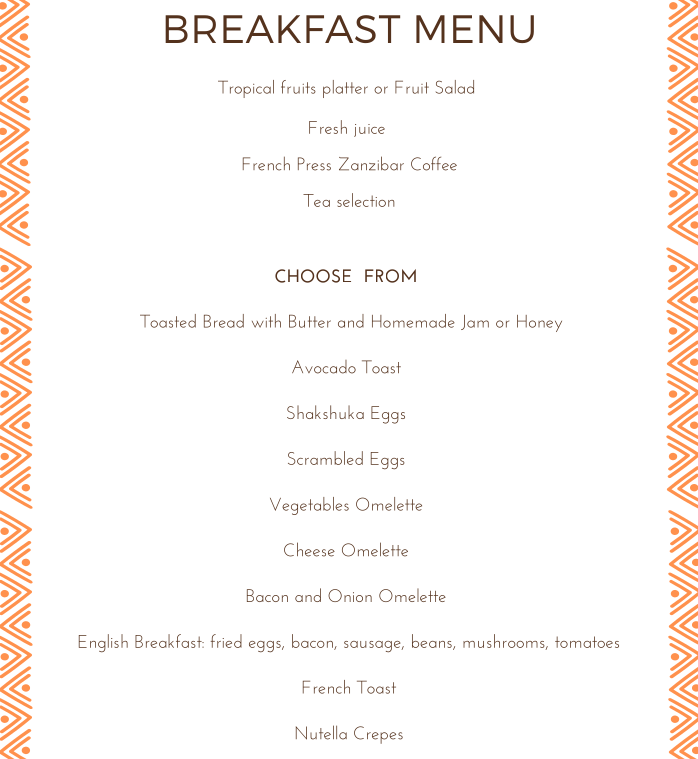 See Full Breakfast Menu